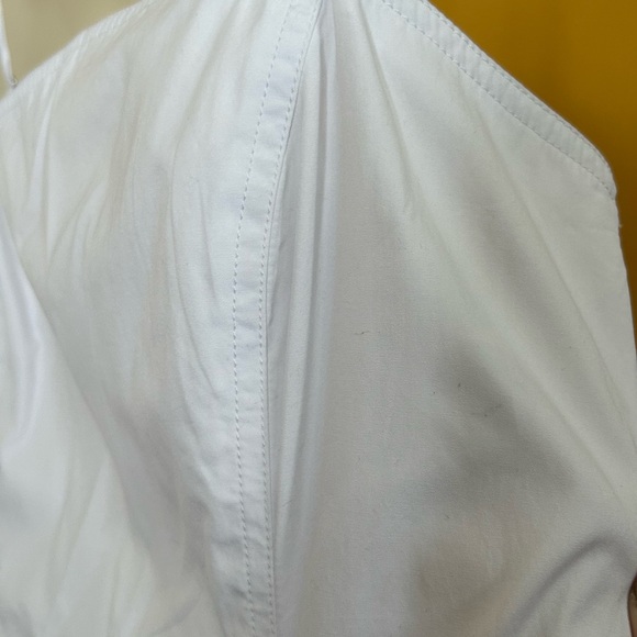 Madewell Seamed Poplin Maxi Dress Sundress 100% Cotton White $158 NWT‎ Size 12 - Picture 12 of 12